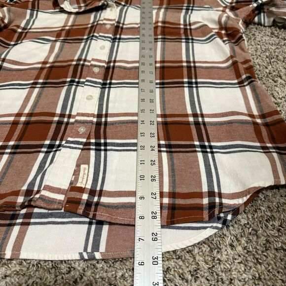 Weatherproof Vintage Ladies Comfort Stretch Flannel Shirt Red Size XXL 2XL - Picture 5 of 6